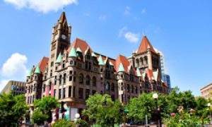 Exterior of Landmark Center